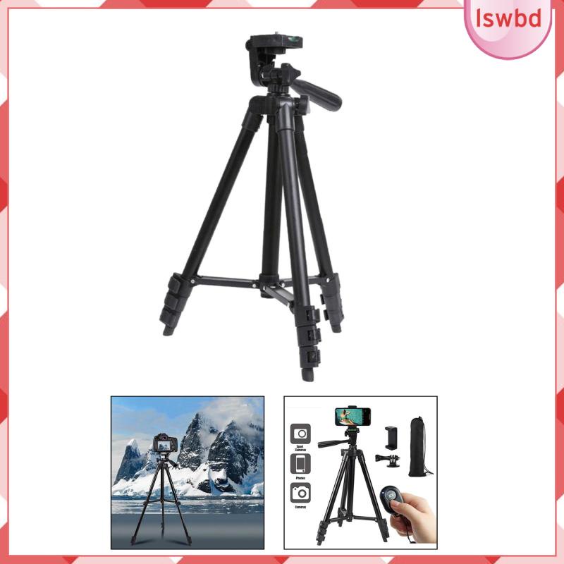 [giá giới hạn] Tripod Stand Selfie Stick Aluminum 4-Sections Bluetooth Remote for  | BigBuy360 - bigbuy360.vn