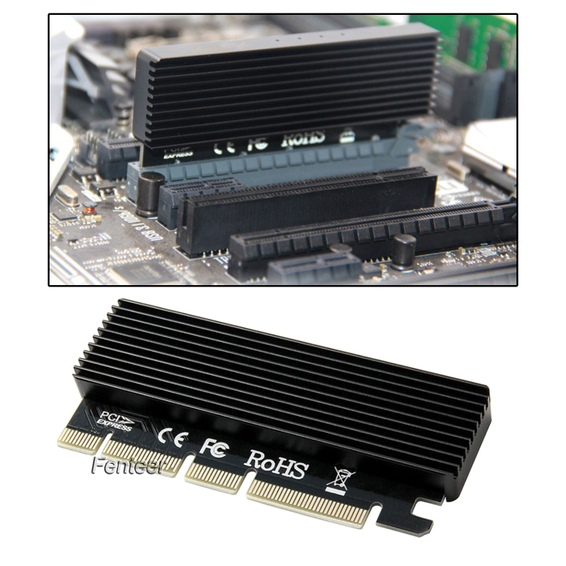 Bộ Chuyển Đổi M.2 Nvme Ssd Sang Pcie Express 3.0 X4 X8 X16 Adapter Pci Express 2280 Size