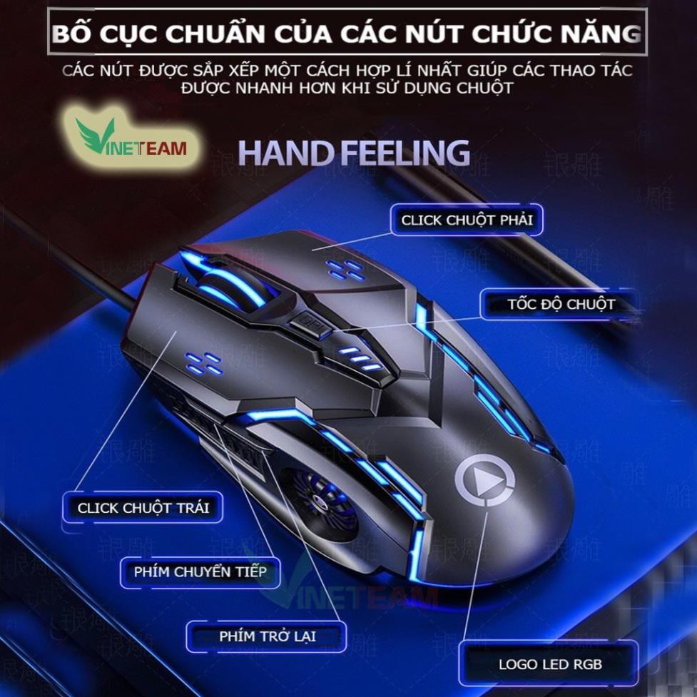 Freeship 50k Chuột game có dây Estone | IMICE X7 / Chuột X3 / YINDIAO G5