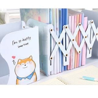 Kệ chặn sách co dãn [FREE SHIP] xếp gọn sách-Kim loại