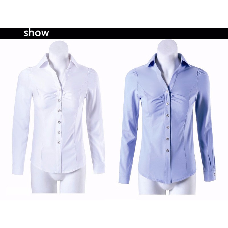 A180 Áo sơ mi ngắn tay nữ hè vải cotton mặc công sở cao cấp hàng nhập - Thời Trang Dương