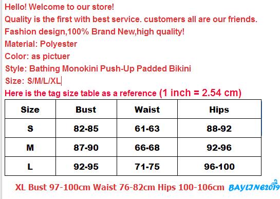Bikini Nữ Một Mảnh Có Đệm Nâng Ngực Gợi Cảm | BigBuy360 - bigbuy360.vn