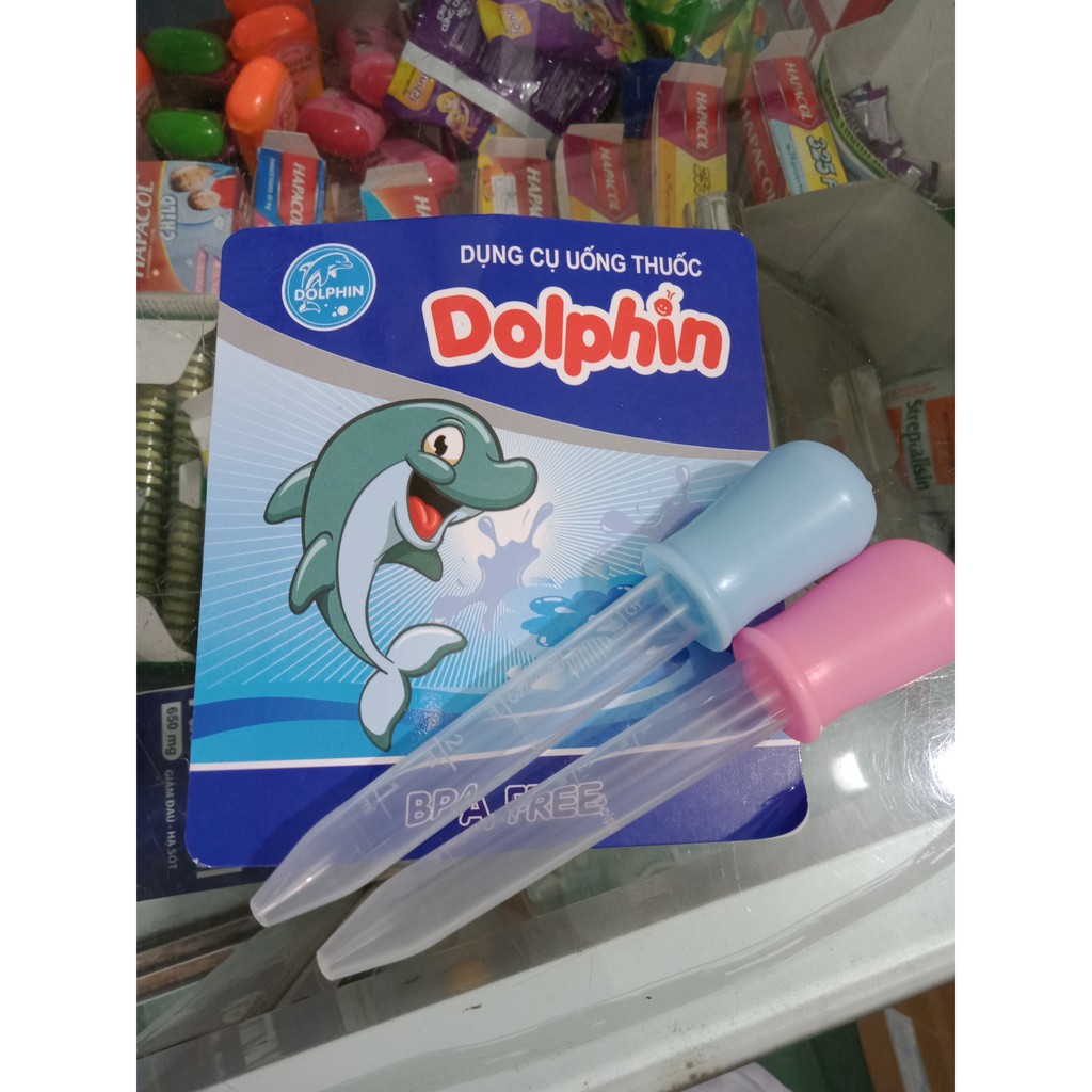 Dụng cụ uống thuốc Dolphin lẻ 5ml