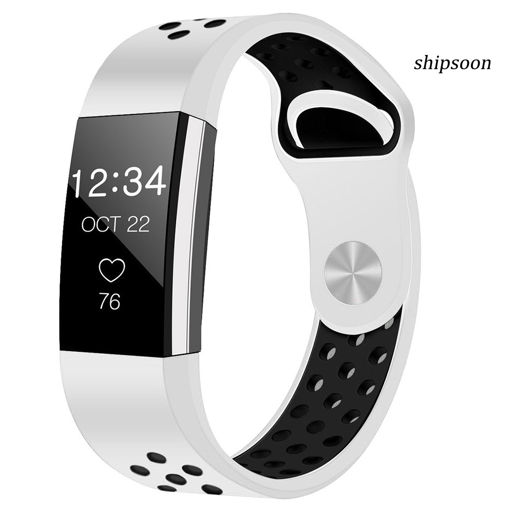 Dây Đeo Thay Thế Cho Đồng Hồ Fitbit Charge 2 Bằng Silicone