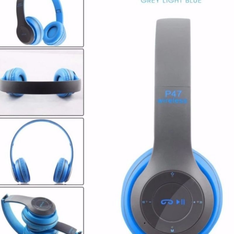 Tai nghe chụp tai Bluetooth P47 chất lượng.âm thanh cực hay.