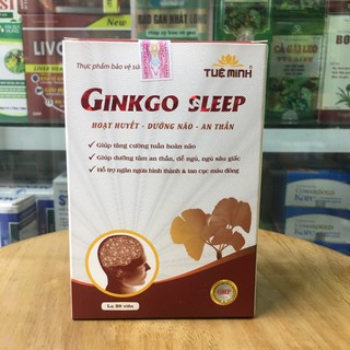 Ginkgo Sleep Tuệ Minh lọ 30 viên