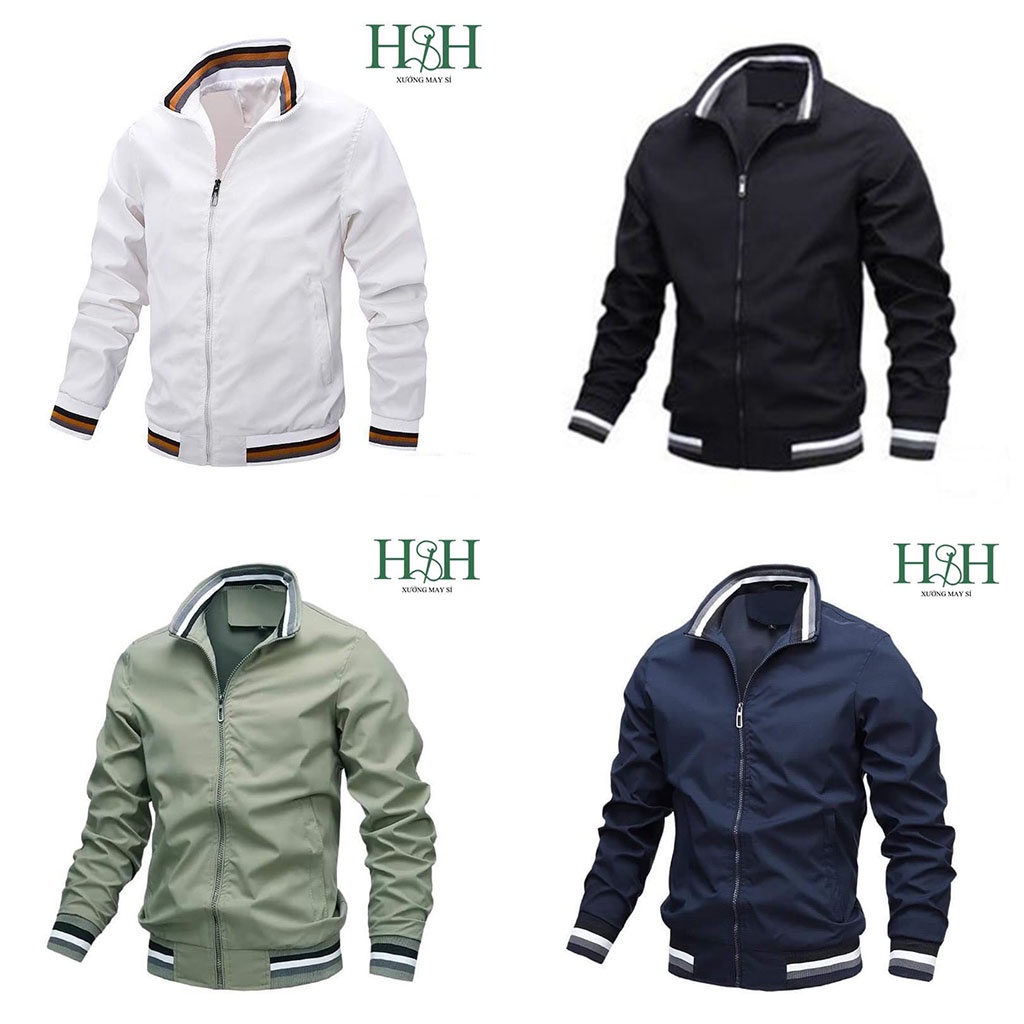 Áo khoác gió nam nữ phong cách hàn quốc, chất liệu gió 2 lớp chống nắng ngăn tia uv cao cấp H&H