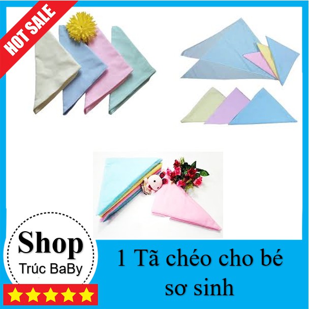 💥XẢ KHO💥 Tã chéo cho bé sơ sinh giặt máy không bị xù lông