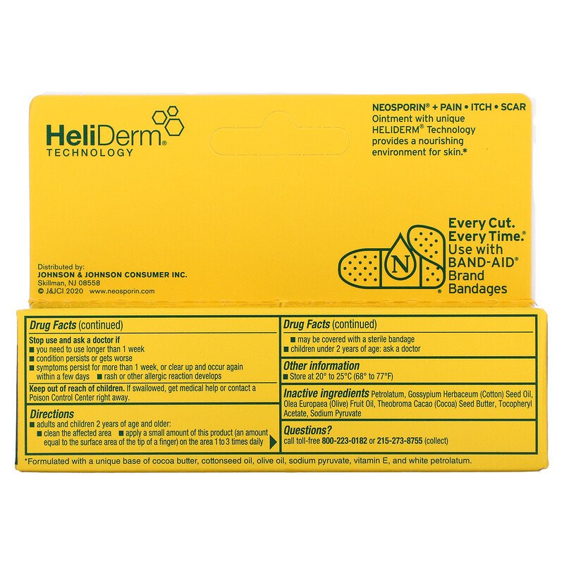 [DATE 2023] Néosporin Pain + Itch + Scar Ointment 28,3G