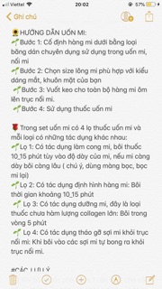Bộ uốn mi lash lift