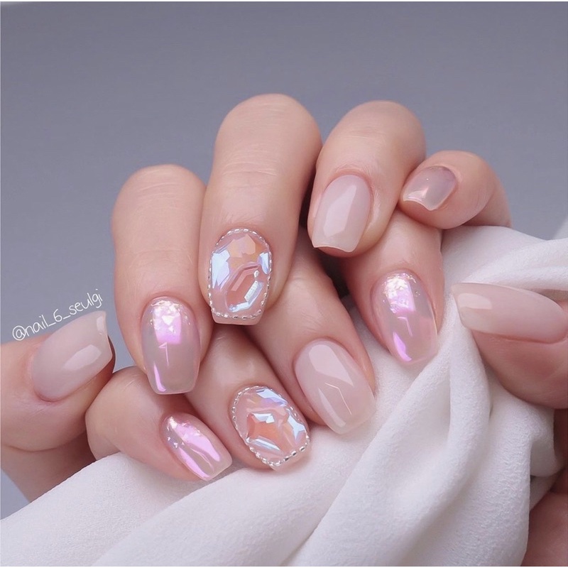 Đá nail, đá thạch thuỷ tinh nail