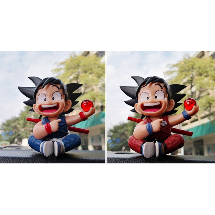 Mô hình Goku Kid , Goku lúc nhỏ tay cầm ngọc rồng - Dragon ball