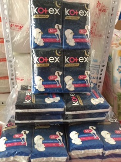 Set 8 sinh ban đêm Kotex 35cm-gói 3 miếng