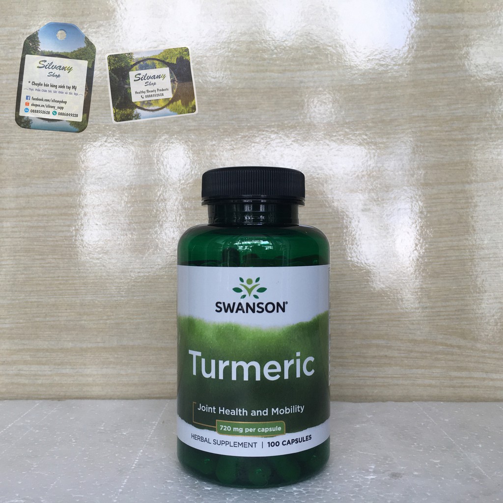 Tinh Chất Nghệ Turmeric Swanson 720mg