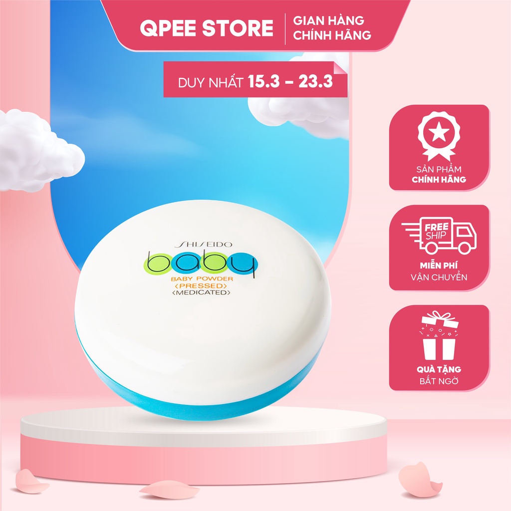 Phấn phủ Shiseido Baby Power Nhật Bản - QPEESTORE