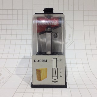 Mũi phay thẳng ổ bi 3/8" cốt 6.35mm makita d-49264