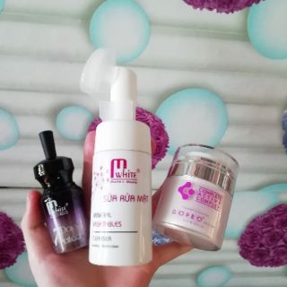 Sữa rửa mặt Mwhite