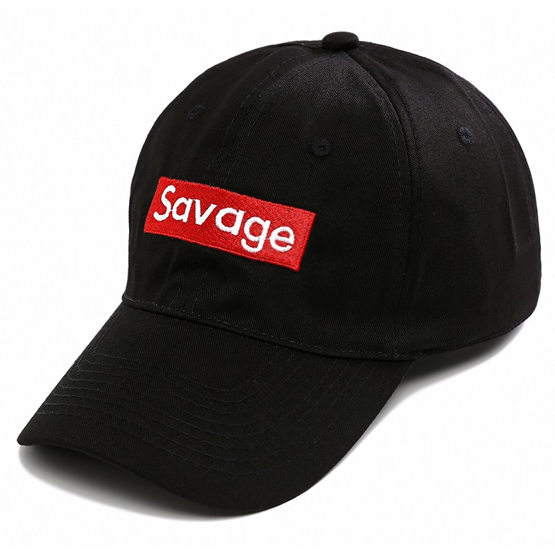 Nón kết thêu chữ Savage phong cách Supreme độc đáo - Mũ Lưỡi Trai MT191