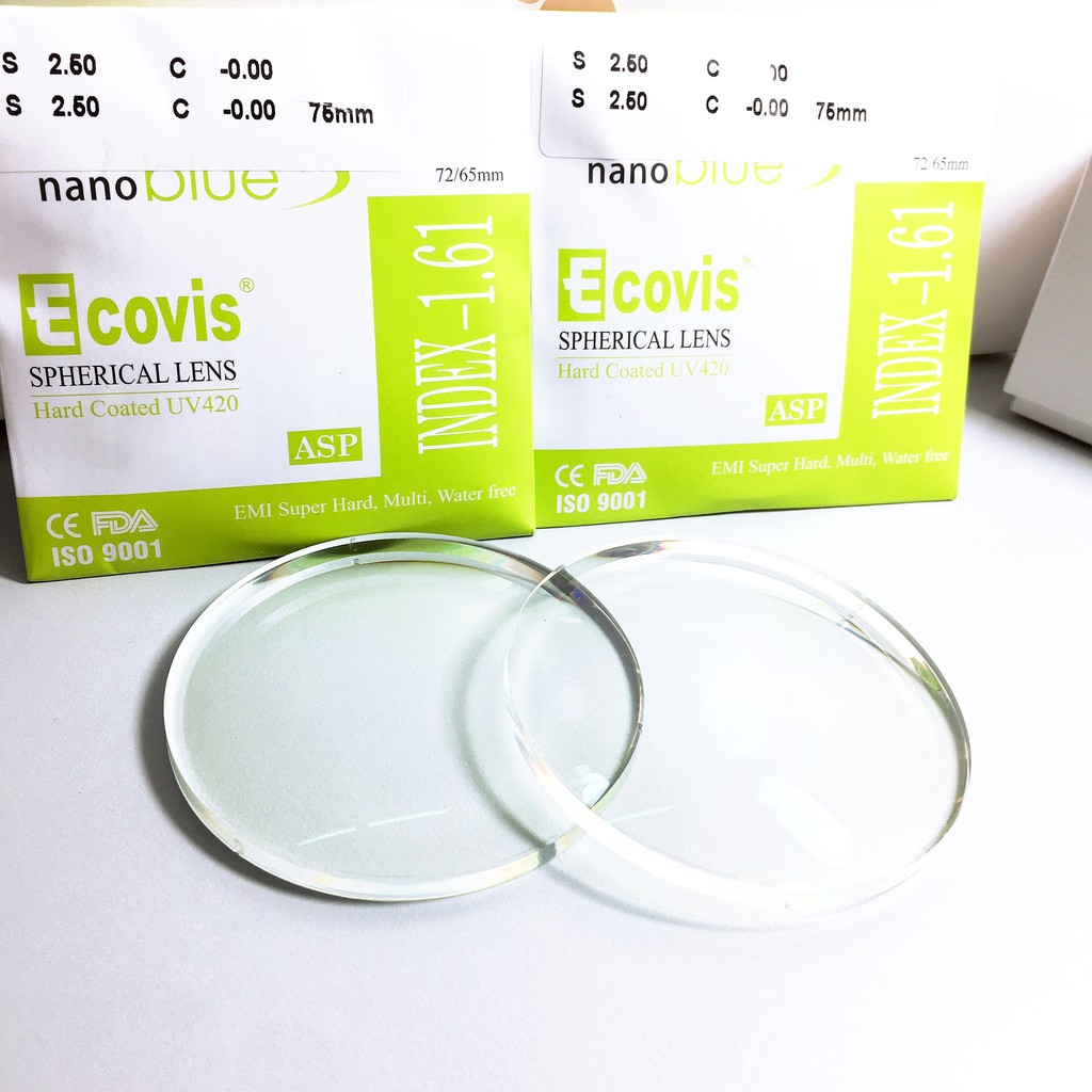 Tròng kính cận phổ thông khoảng độ từ 0.00 - 8.00 độ, độ loạn 0.00 - 2.00 độ | BigBuy360 - bigbuy360.vn