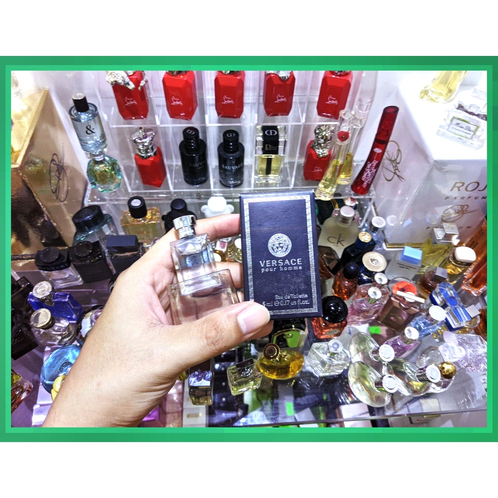 Nước hoa mini Versace Pour homme nam nhí