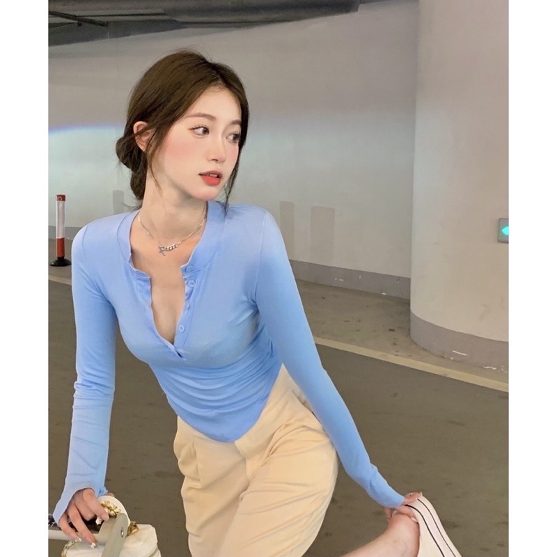 Áo ôm body tay dài