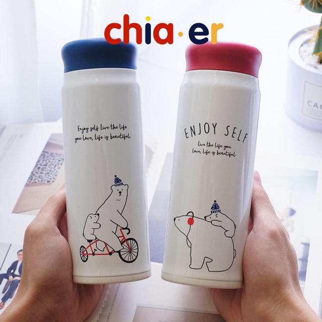 Bình Giữ Nhiệt inox Gấu bắc cực 360 - 500ml Chia.er