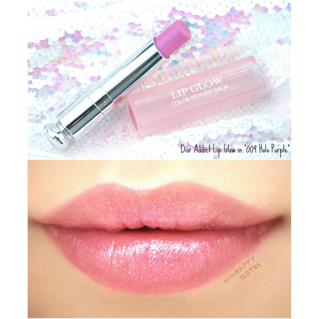 Dior lip clearance glow holo purple