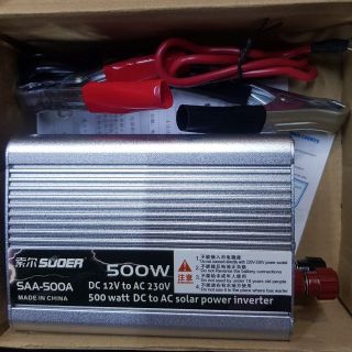 Kích Điện 12v lên 220v công suất 500w