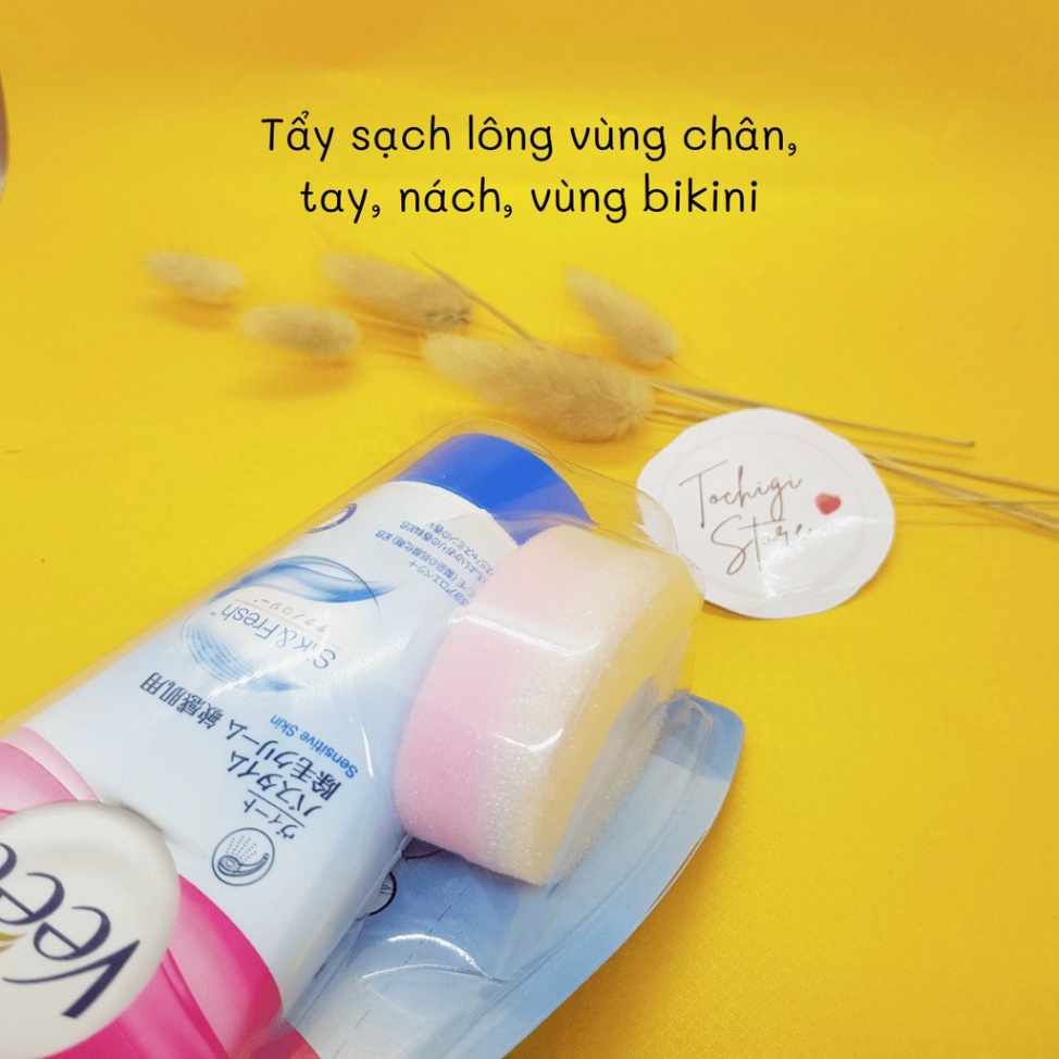 Kem tẩy lông Veet Nhật Bản cho da nhạy cảm 150g