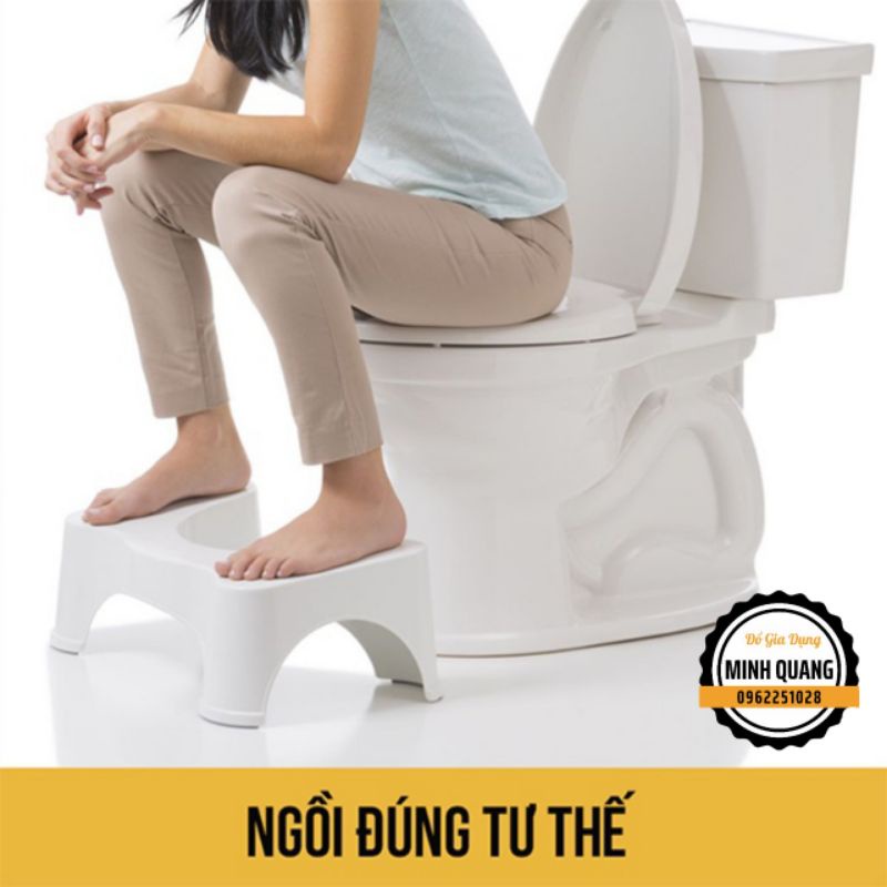 Ghế Kê Chân Toilet Chống Táo Bón Notoro Inochi Cao Cấp, Ghế Kê Chân Toilet Bồn Cầu Cho Bé