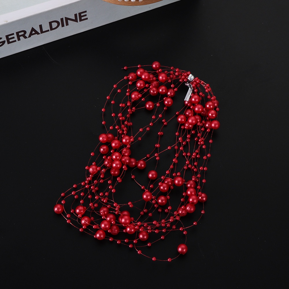 Dây Chuỗi Hạt Ngọc Trai Nhân Tạo Dài 5m Dùng Trang Trí Tiệc Cưới Diy