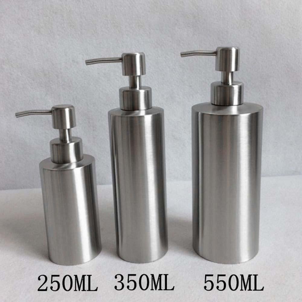 Bình Đựng Xà Phòng Rửa Tay Bằng Thép Không Gỉ 250 / 350 / 550ml