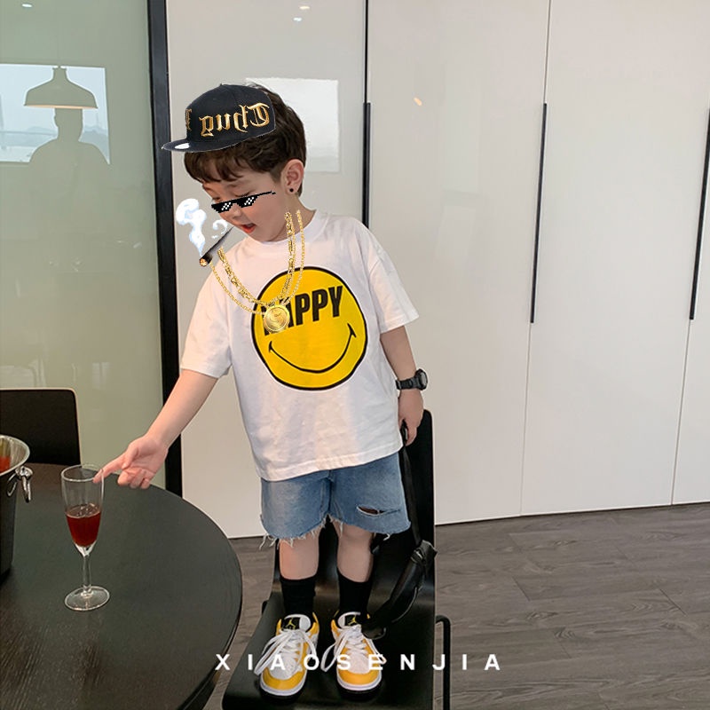 Áo Thun In Chữ Thời Trang Mùa Hè 2022 Cho Gia Đình