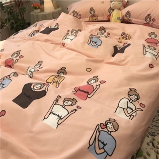 Bộ chăn ga gối cotton 100%