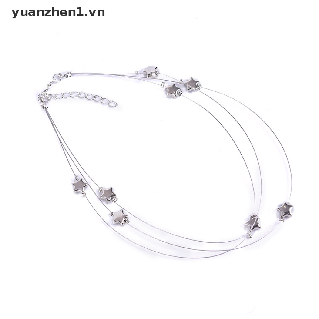 Vòng Cổ Choker Bằng Hợp Kim Nhiều Lớp Thời Trang Cho Nữ