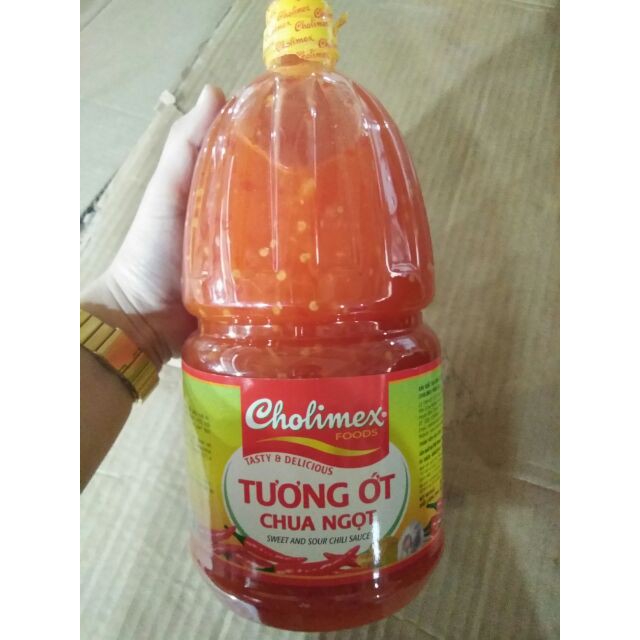 [Mã 66FMCGSALE hoàn 8% đơn 500K] TƯƠNG ỚT CHUA NGỌT CHOLIMEX 2.1KG