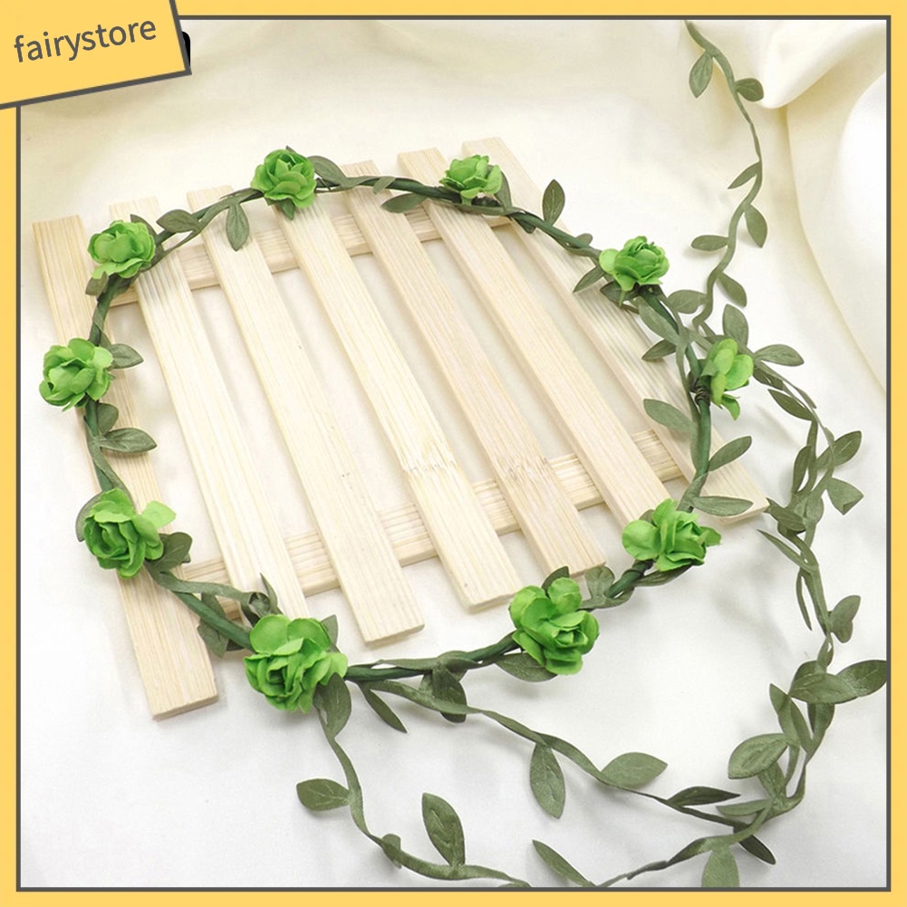 Vòng hoa phong cách boho thời trang dành cho cô dâu