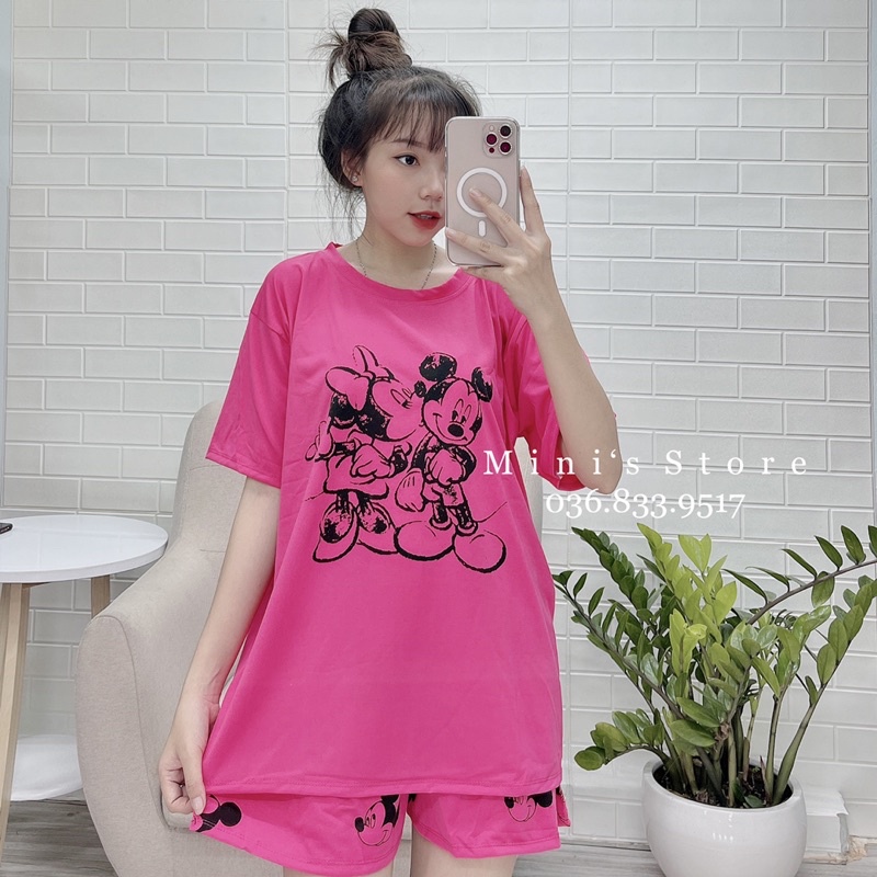 SET ÁO THUN + QUẦN SHORT GIẢ VÁY