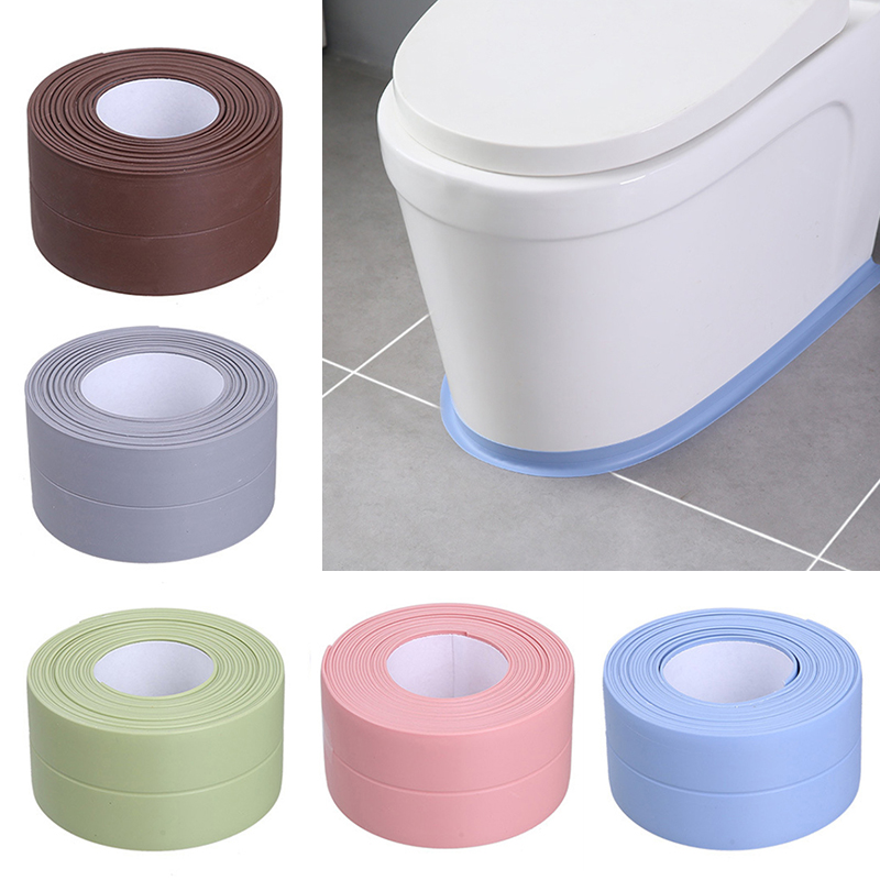 Cuộn Băng Keo Dán Góc Bồn Rửa Chén Chống Thấm Nước 3.2m