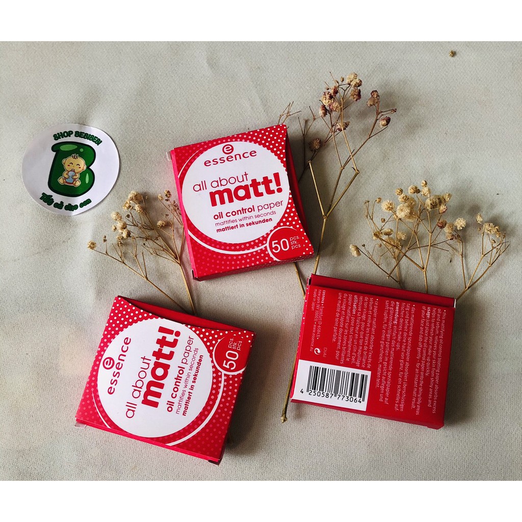 Hàng Đức Giấy thấm dầu Matte Control oil paper Essence | BigBuy360 - bigbuy360.vn
