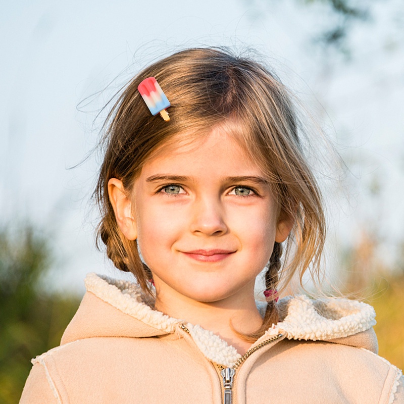 Kẹp Tóc Hình Cây Kem Thời Trang Hàn Quốc