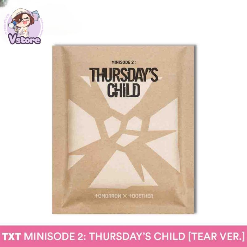 TXT OFFICIAL - THỦ LĨNH CARD BO GÓC - THURSDAY'S CHILD