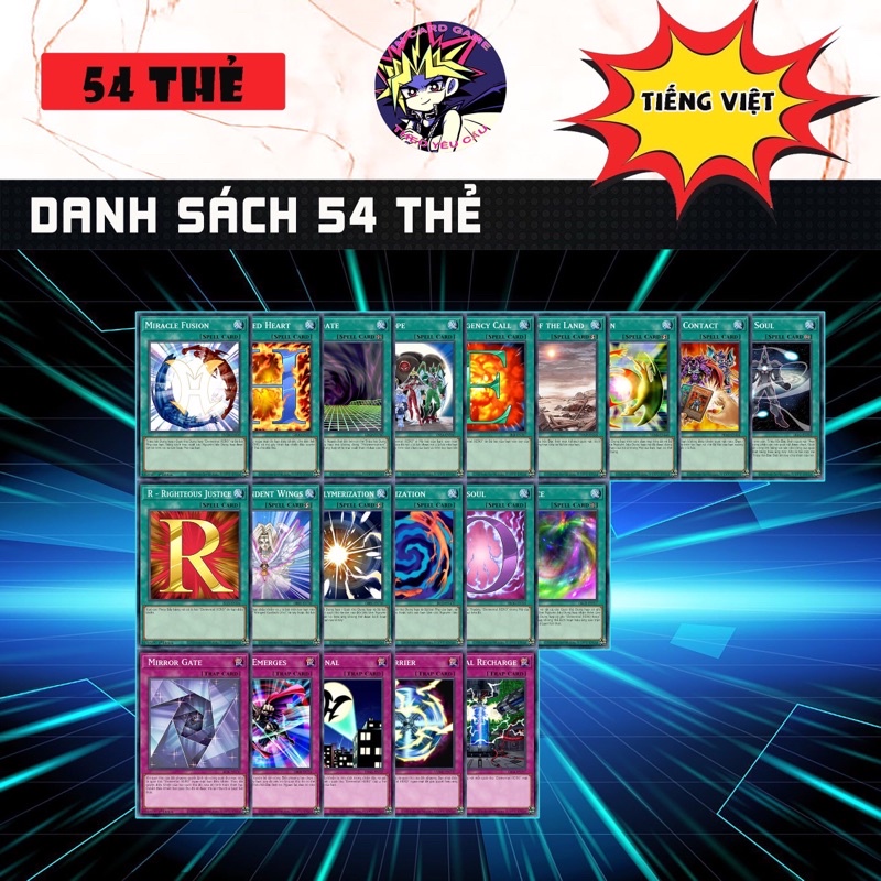 Bộ Bài Yuki Judai Tiếng Việt.