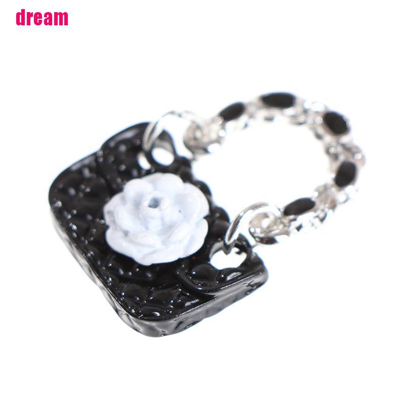 Bộ 2 Túi Xách Da Thời Trang Cho Búp Bê Tỉ Lệ 1: 6 1: