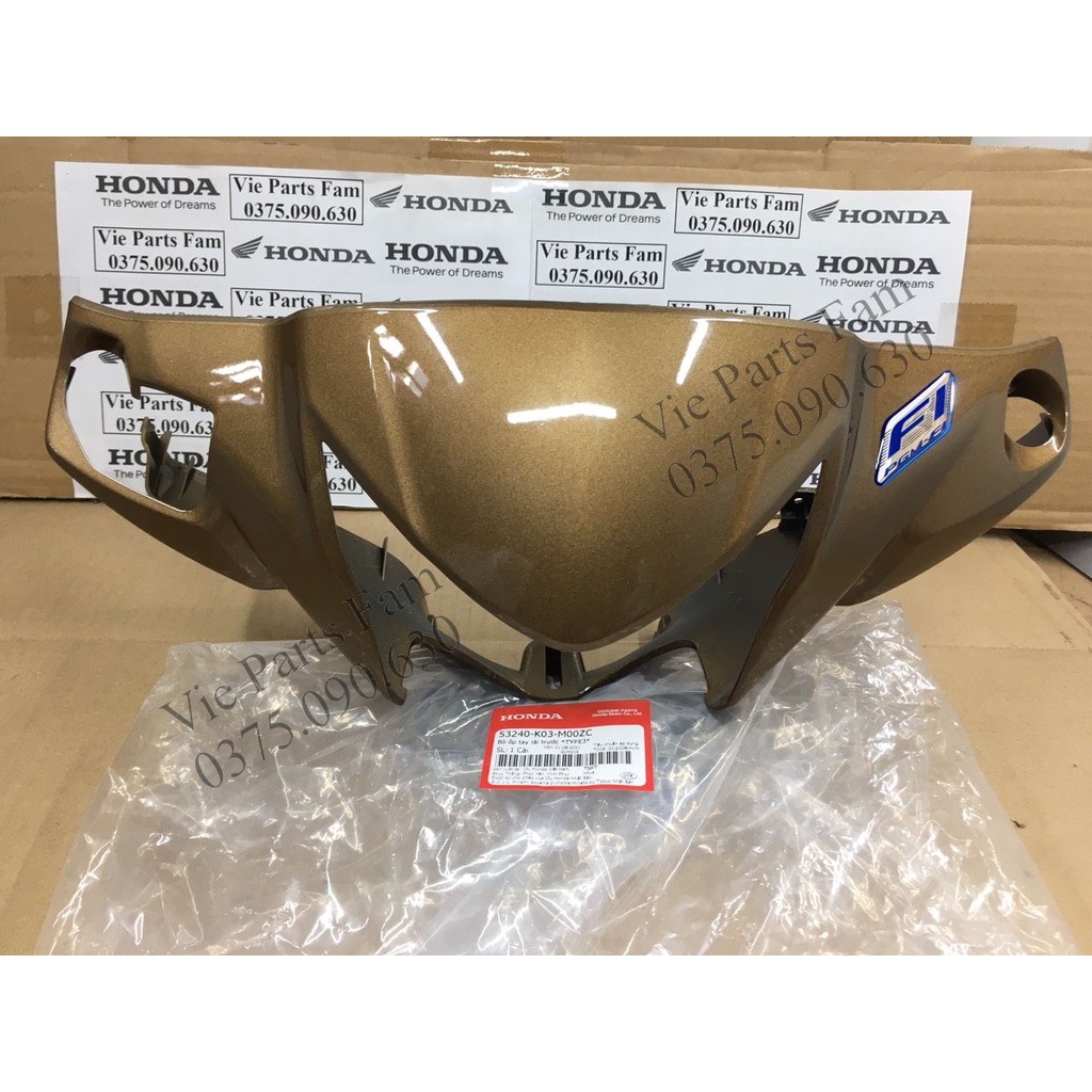 Nắp trước tay lái, ốp đèn pha Wave RSX Fi 2014-2023 phanh/ thắng ĐĨA nhiều màu , Honda