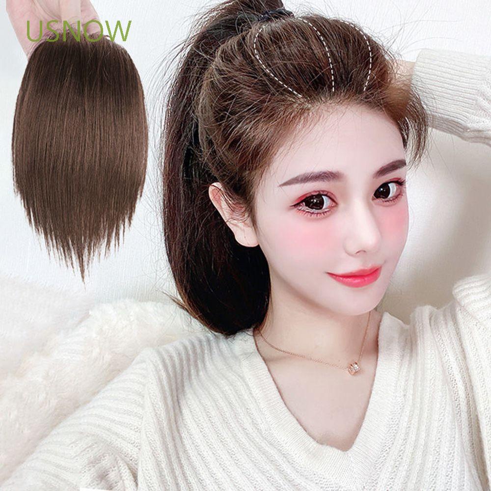 Tóc mái ngắn giả bằng sợi tổng hợp nhiều màu thời trang
