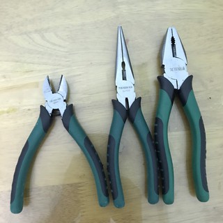 Bộ 3 kìm điện, nhọn, cắt 8 và 6 inch tuosen