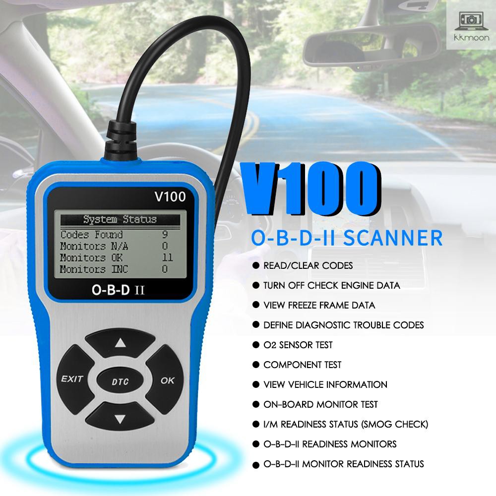 Thiết Bị Quét Chuẩn Đoán Lỗi Động Cơ Xe Hơi Obd-D Ii E-O-B-D O-Bd 2 Can-B