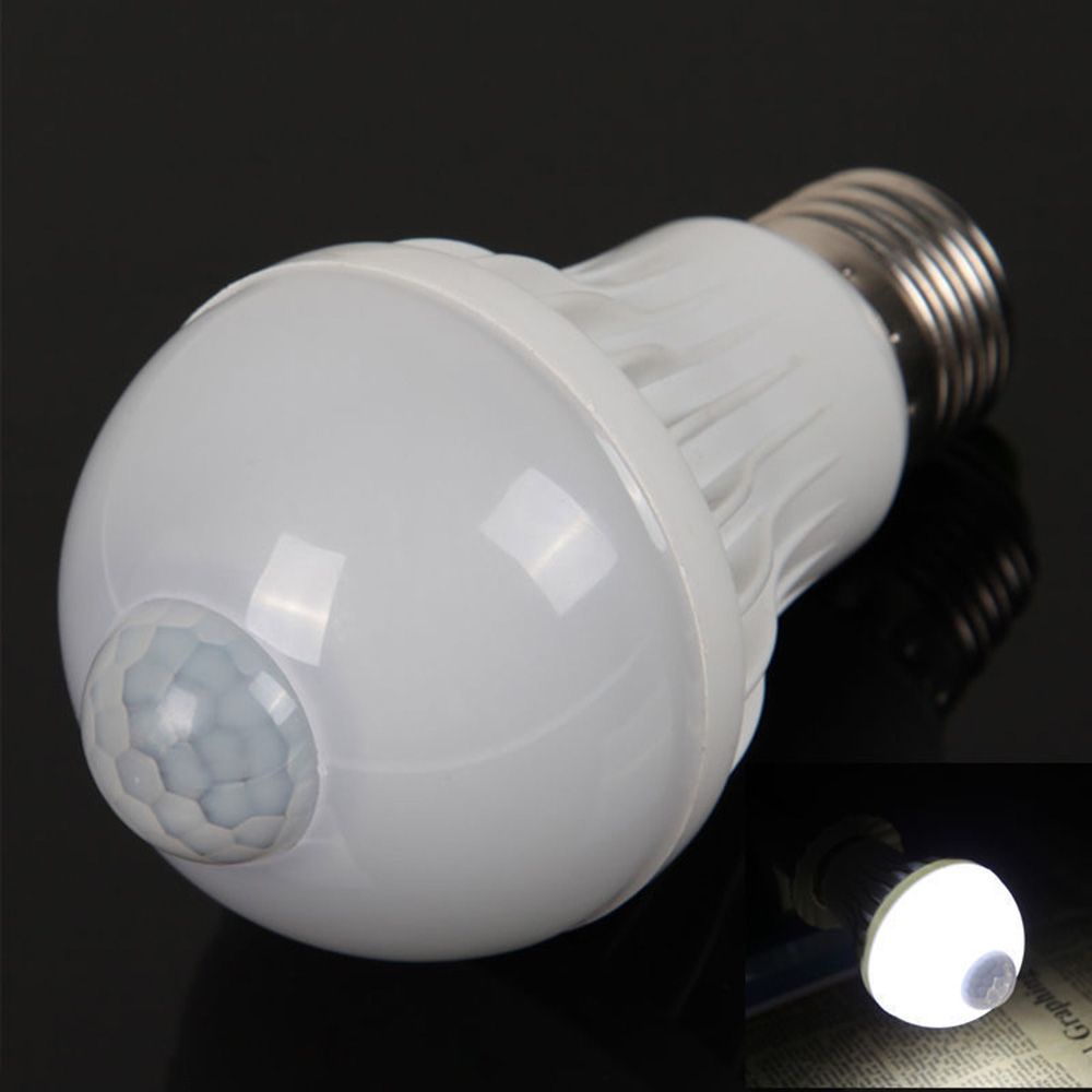 Bóng Đèn Led Thông Minh 5w / 7w / 9w Cảm Biến Chuyển Động Tiết Kiệm Năng Lượng