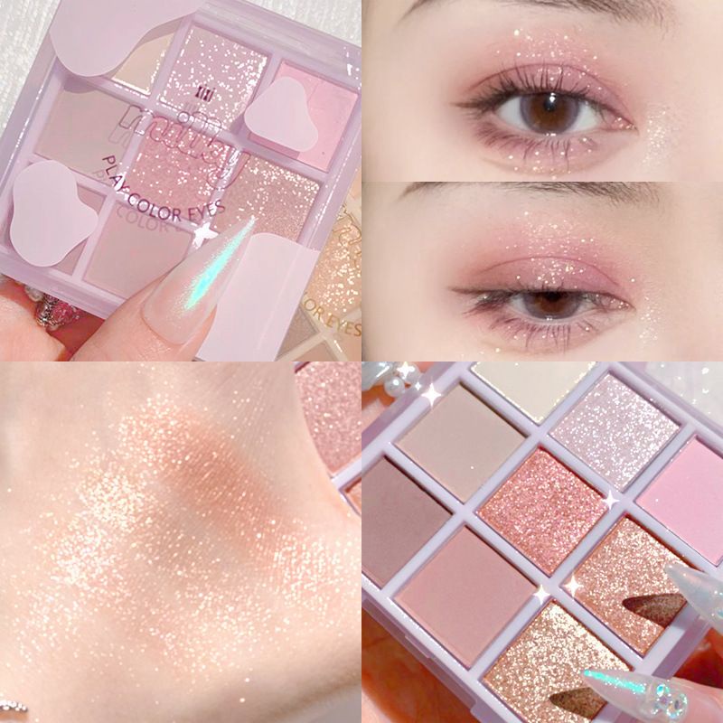 XIXI - Bảng phấn mắt Xixi Milky Play Color Eyes